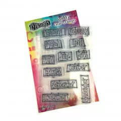 Dylusions Diddy Clear Stamps - Boxed Monthly