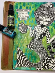 Dylusions Shimmer Spray - Island Parrot