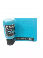 Flip Cap Bottle Dylusions Paint - Calypso Teal