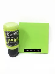 Flip Cap Bottle Dylusions Paint - Fresh Lime