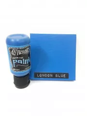 Flip Cap Bottle Dylusions Paint - London Blue