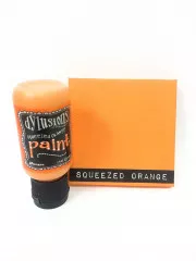 Flip Cap Bottle Dylusions Paint - Squeezed Orange