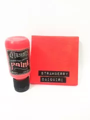 Flip Cap Bottle Dylusions Paint - Strawberry Daiquiri