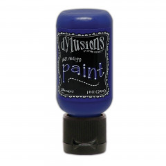 Flip Cap Bottle Dylusions Paint - Just Indigo