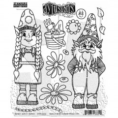 Dyan Reaveleys Dylusions - Cling Stamp Collections - Gnome Sweet Gnome