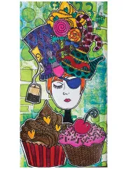 Dylusions Cling Stamps - Let them eat Cake