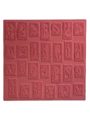 Dylusions Cling Stamps - Alphablock