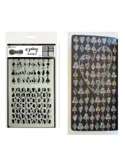 Dylusions Stencils Stencil it Again