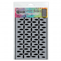 Dylusions 5x8 Stencil - Retro Grid