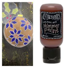 Dylusions Shimmer Paint - Chocolate Drop