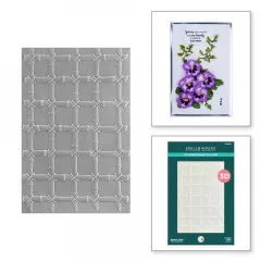 Spellbinders 3D Embossing Folder - Bamboo Trellis