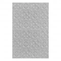 Simon Hurley - 3D Embossing Folder - Geo Quilt