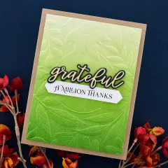 Spellbinders - 3D Embossing Folder - Autumn Serenade