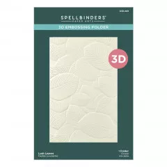 Spellbinders - 3D Embossing Folder - Lush Leaves