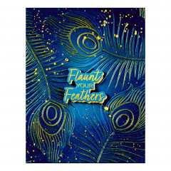 Spellbinders - 3D Embossing Folder - Feather Flourish