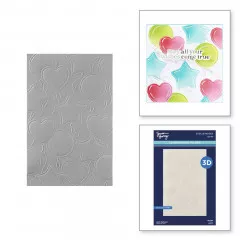 Spellbinders - 3D Embossing Folder - Party Balloons