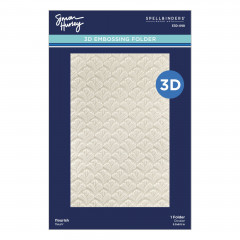 Spellbinders - 3D Embossing Folder - Flourish