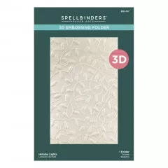 Spellbinders - 3D Embossing Folder - Holiday Lights