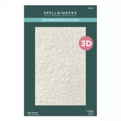 Spellbinders - 3D Embossing Folder - Oak Forest