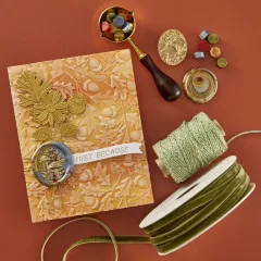 Spellbinders - 3D Embossing Folder - Oak Forest