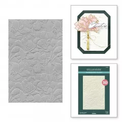 Spellbinders - 3D Embossing Folder - Amaryllis Garden