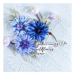 Spellbinders - 3D Embossing Folder - Wildly Beautiful