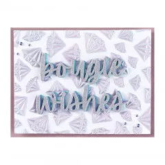 Spellbinders - 3D Embossing Folder - Born to Sparkle