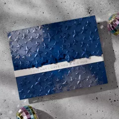 Simon Hurley - 3D Emboss & Cut Folder - Starry Night