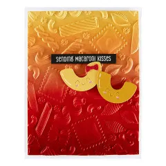 Spellbinders - 3D Embossing Folder - Buon Appetito - Al Dente