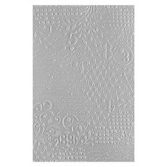 Spellbinders - 3D Embossing Folder - Beautifully Imperfect - Distress Mix