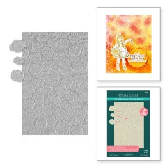 Spellbinders - 3D Emboss & Cut Folder - Wonder of Oz - Field of Poppies