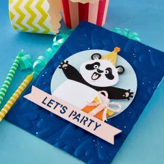 Simon Hurley - 3D Embossing Folder - Sending Hugs - Puffy Hearts