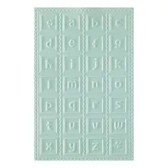 Spellbinders - 3D Embossing Folder - Say Cheese Classic Pooh Baby - Baby Blocks