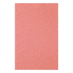 Spellbinders - 3D Embossing Folder - Poppy Song - Favorite Song