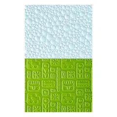 Spellbinders - 3D Embossing Folder - Shiny New Day - Suds & Buds by Spellbinders