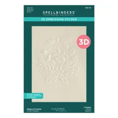 Spellbinders - 3D Embossing Folder - Magical Fuchsia by Alex Syberia