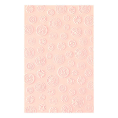 Spellbinders - 3D Embossing Folder - Buttons & Keepsakes - Haberdashery Buttons by Frank Garcia
