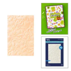Simon Hurley - 3D Embossing Folder - Halloween Hugs - Trick or Treat