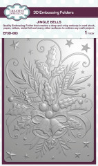 3D Embossing Folder - Jingle Bells