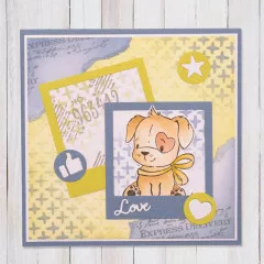 3D Embossing Folder - Planner Essentials - Plus Signs