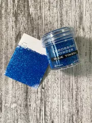 Embossing Pulver - Blue Tinsel