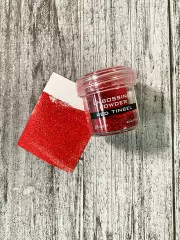 Embossing Pulver - Red Tinsel