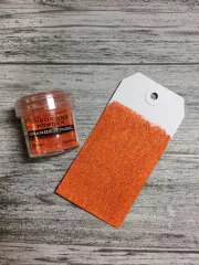 Embossing Powder - Orange Tinsel