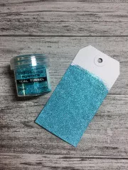 Embossing Powder - Teal Tinsel