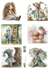 Schneidebogen A4 - Dreamy Spring by Fairybells