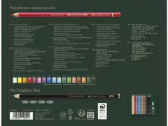 Polychromos Colour Pencils & Pitt Graphite Matt Drawing Set - 23 teilig