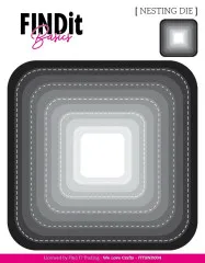 FINDit Basics - Nesting Dies - Curved Squares