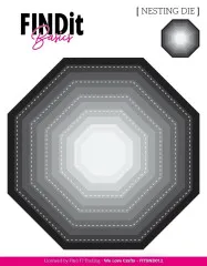 FINDit Basics - Nesting Dies - Stitched Octagon
