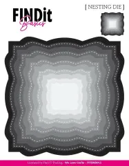 FINDit Basics - Nesting Dies - Wavey Squares
