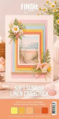 4K Linen Cardstock - Soft Sunrise